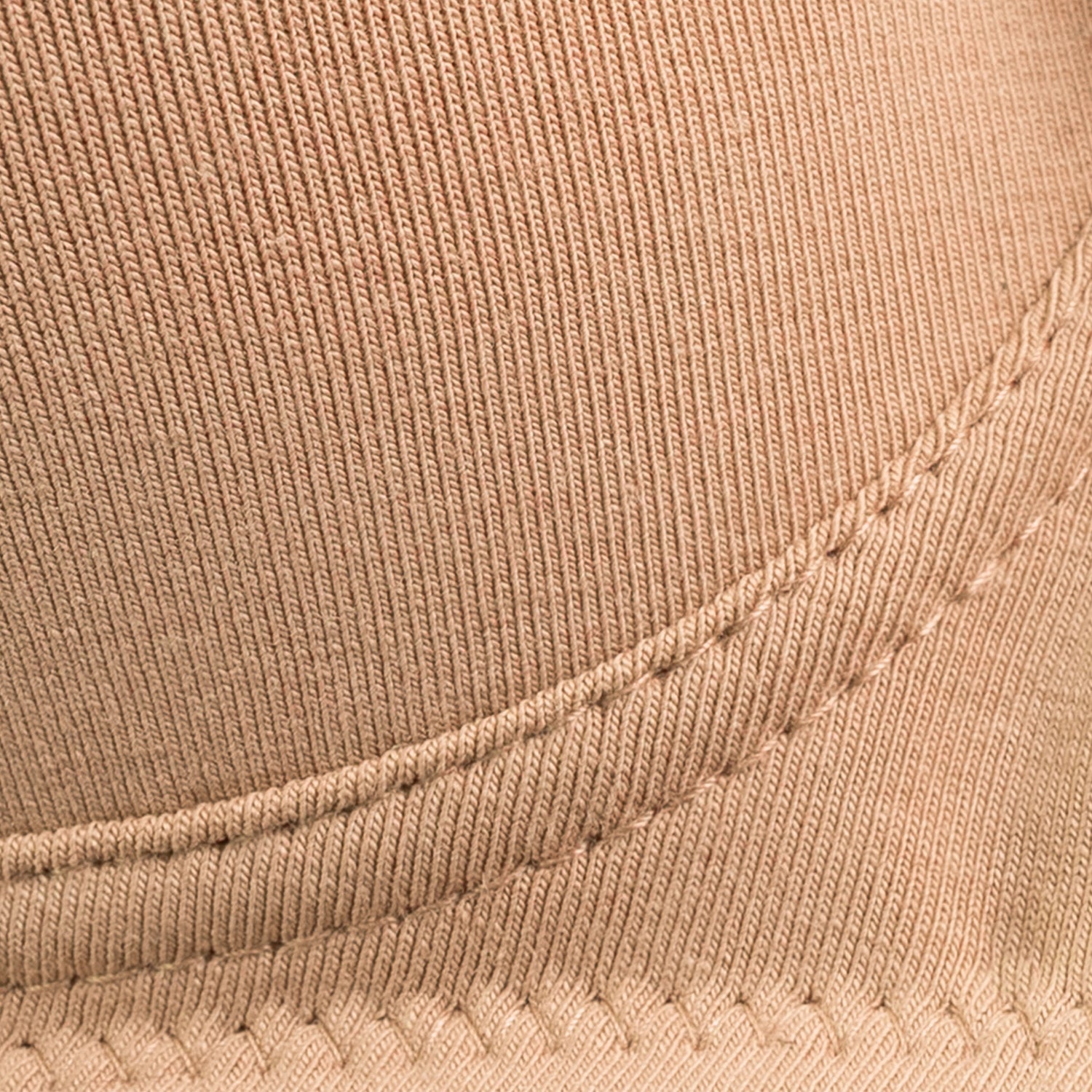 Wirefree Padded Combed Cotton Everyday Comfort Bra - Nude Shade